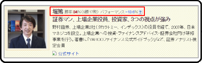 堀篤　ロジャー堀　投資の達人　株価予想